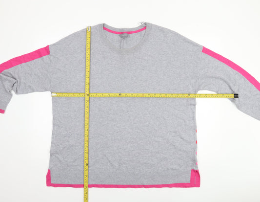 Womens UK Size 20 Principles Grey Pullover Jumper