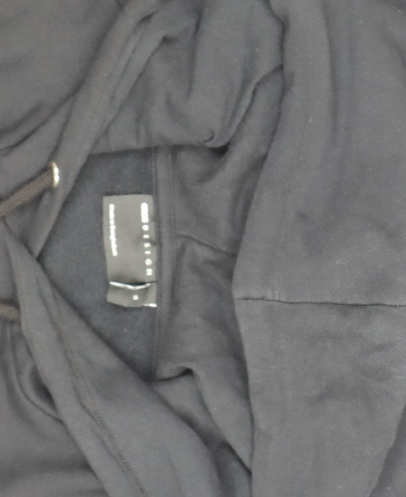 Mens UK Size S ASOS DESIGN Black Pullover Hoodie