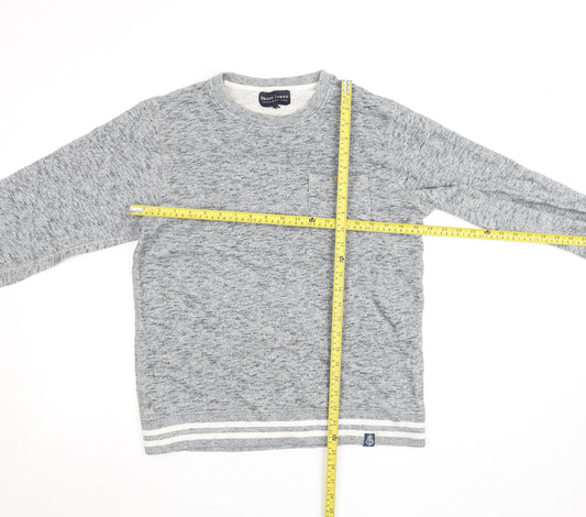 Mens UK Size M Shore Leave Grey Pullover Sweatshirt