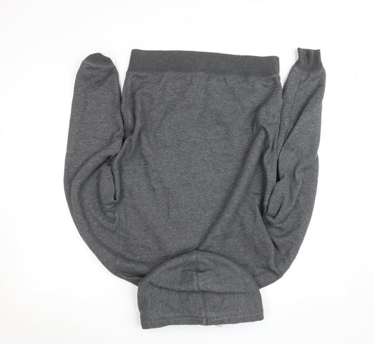 Mens UK Size S Jack Wills Grey Pullover Hoodie
