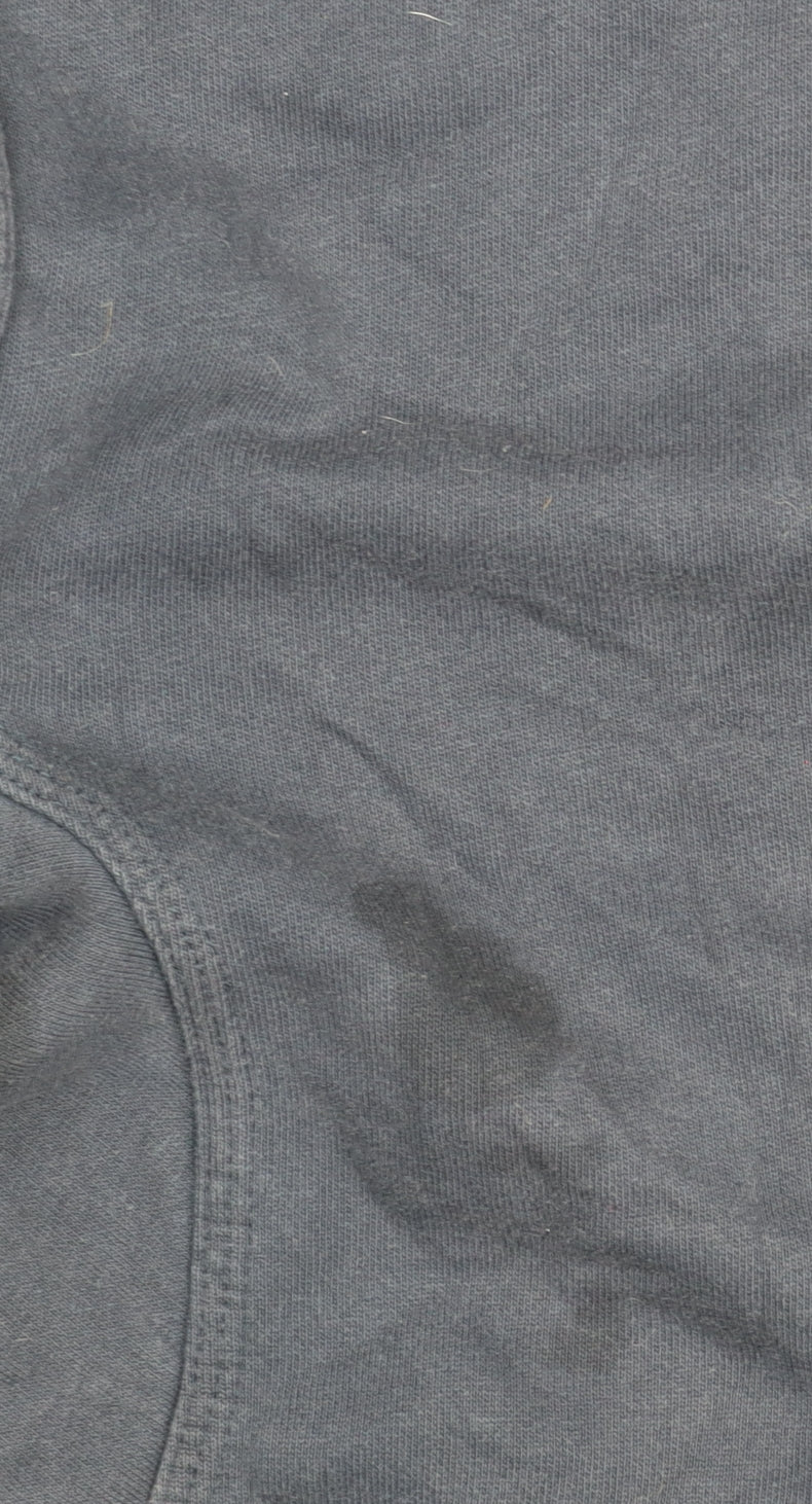 Teens UK Size XL Nike Blue Pullover Hoodie