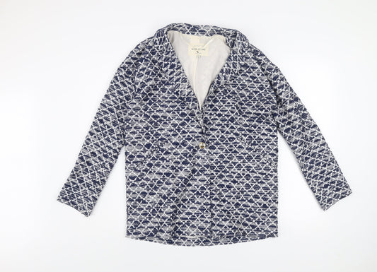 Womens UK Size 8 River Island Blue Blazer