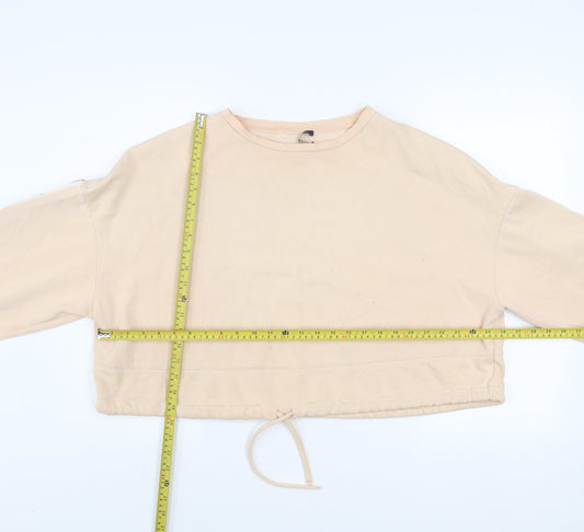 Womens UK Size 12 Marks and Spencer Beige Pullover Sweatshirt