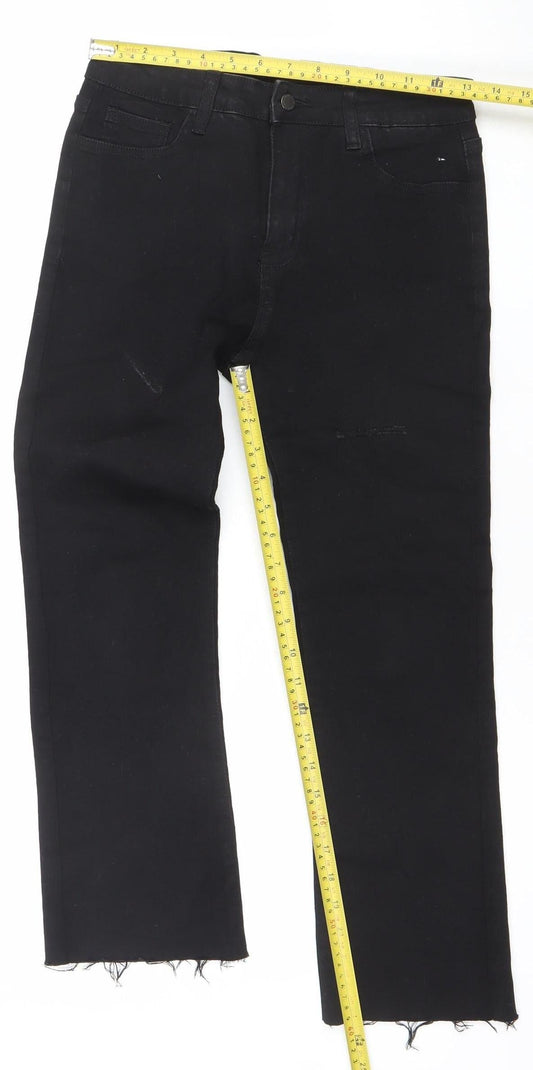 SHEIN Girls Black Skinny Jeans 11-12 Years Stretch Denim Casual