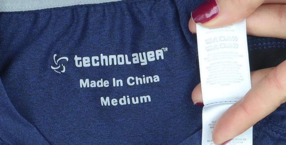 Technolayer Men Blue Short Sleeve Athletic T-Shirt Medium