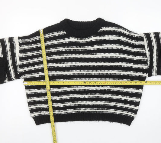 Womens UK Size M Topshop Black Pullover Jumper