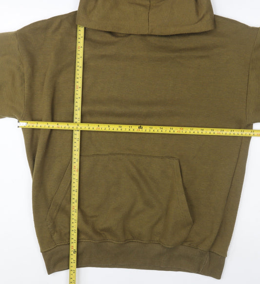North West Men’s Green XL Hooded Pullover Basic Jacket