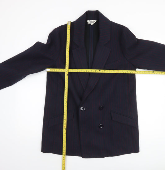 Womens UK Size 14 Nine by Savannah Miller Regular Blue Blazer