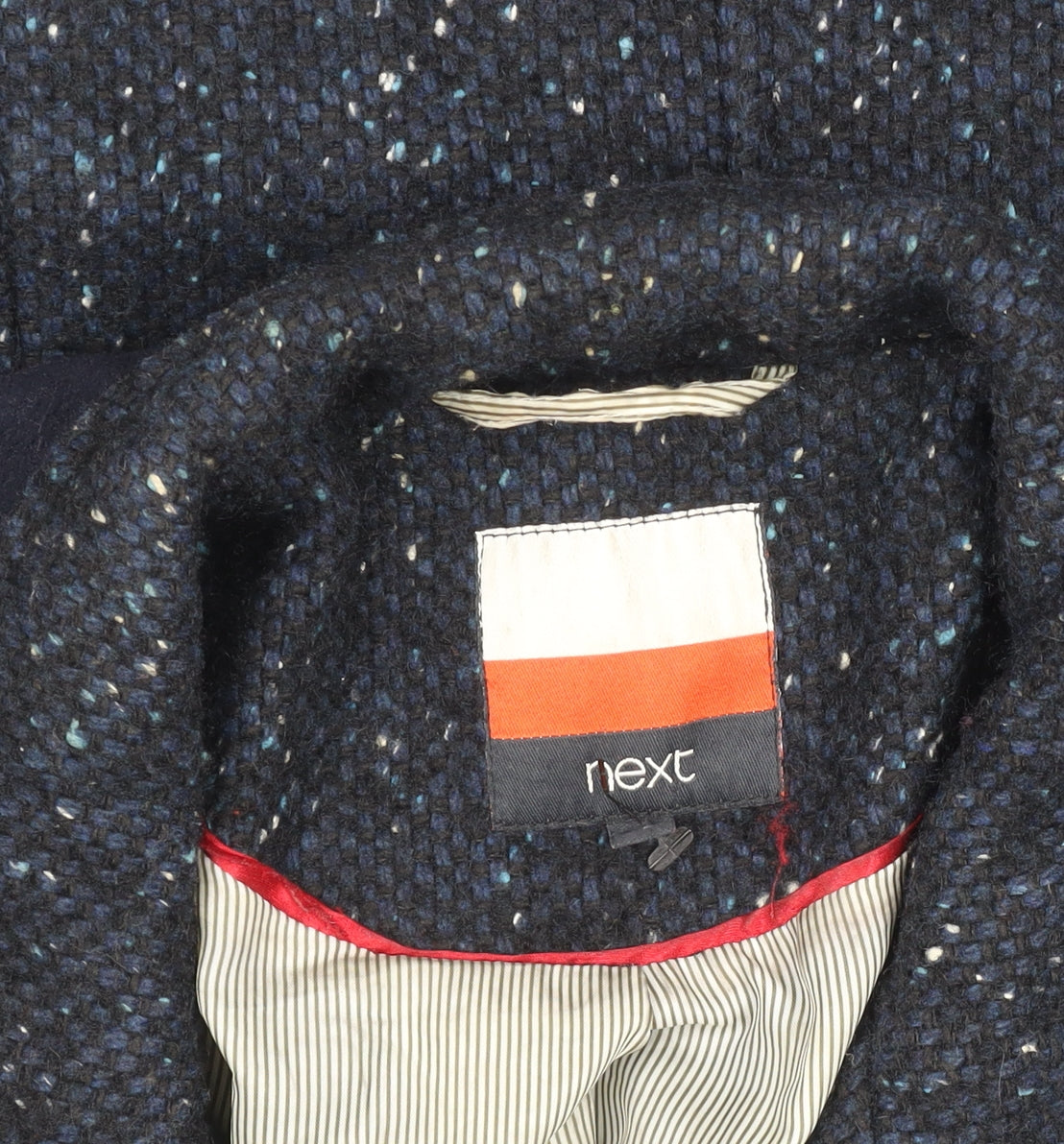 Womens UK Size 12 NEXT Blue Military Jacket