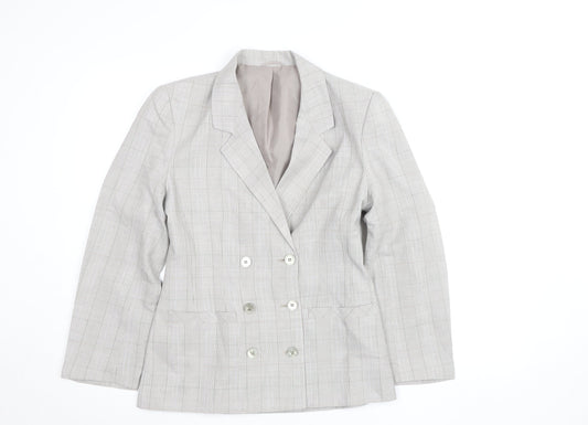 Womens UK Size 10 St Michael Regular Beige Blazer