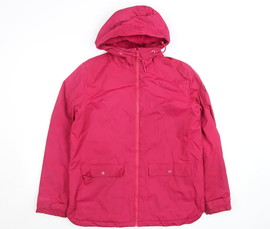 Womens UK Size 12 Regatta Pink Rain Coat