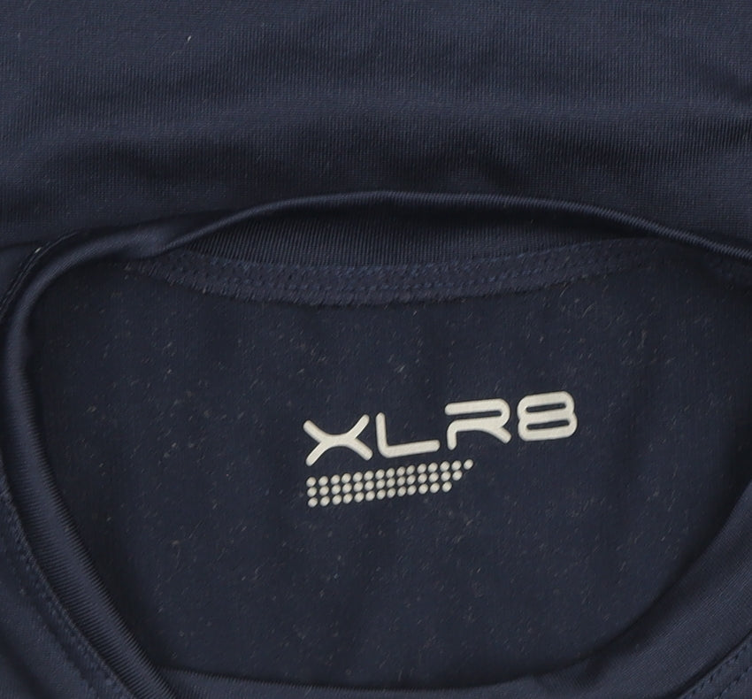 Additional view of St Bernard boys’ blue long sleeve athletic top 4-5 years quick dry