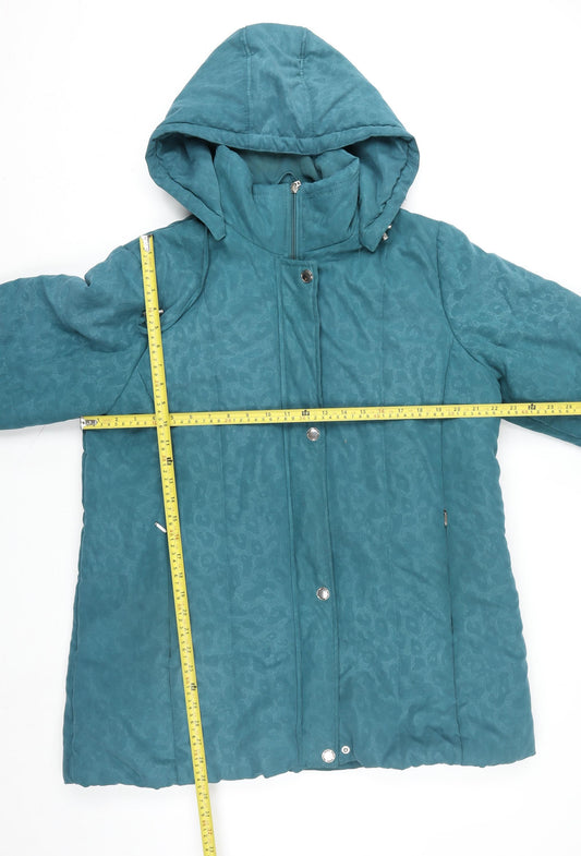Womens UK Size 20 Finesse Blue Parka Coat