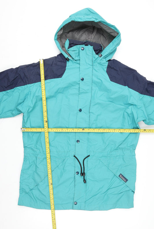 Womens UK Size M Yormalt Blue Anorak Coat