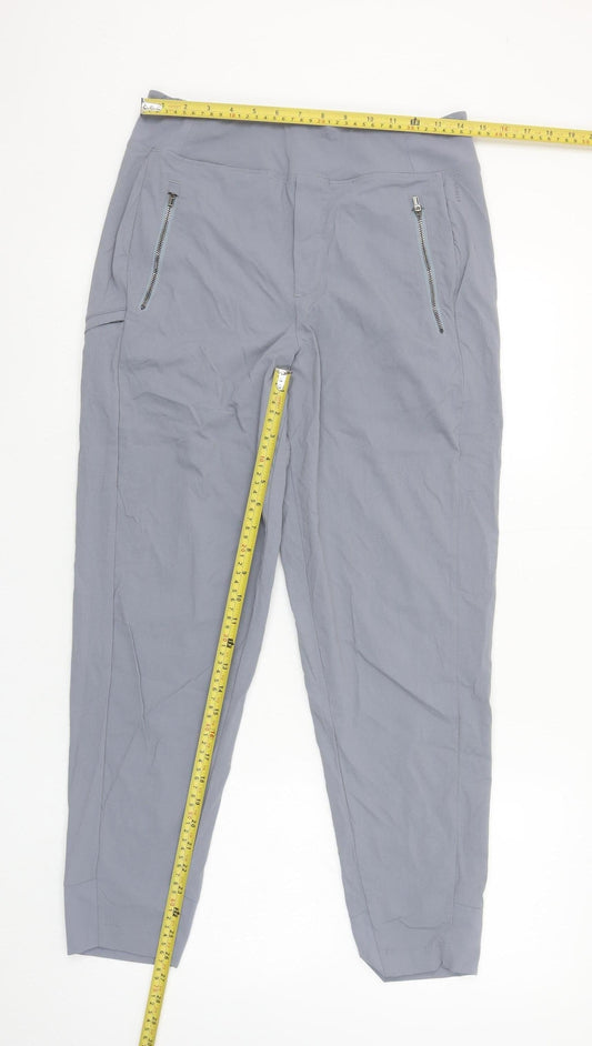 Womens UK Size 10 Athleta Regular Fit Jogger Grey Trousers