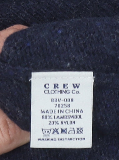 Boys UK Size 6 Years Crew Clothing Co. Blue Pullover Jumper