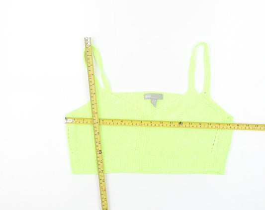 Womens UK Size 12 ASOS Green Camisole Tank