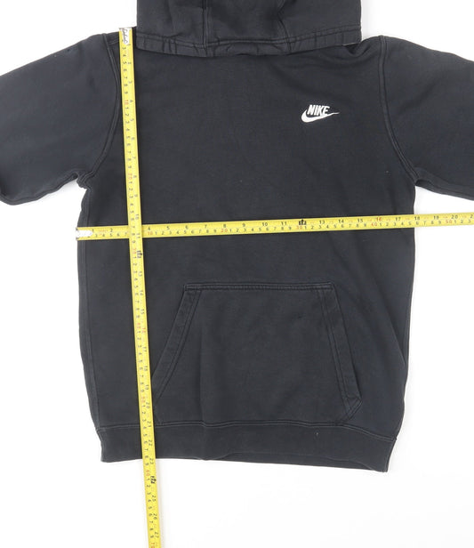 Mens UK Size XS Nike Black Pullover Hoodie