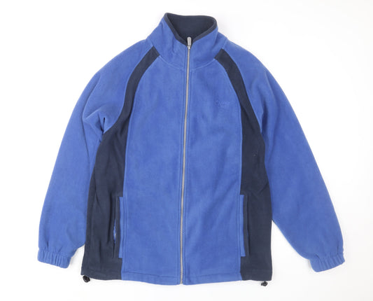 Mens UK Size M Cotton Traders Blue Walking Hiking Gym & Training Jacket