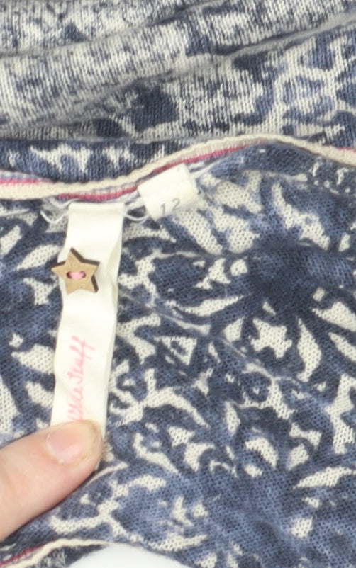 Womens UK Size 12 White Stuff Blue Tunic Blouse