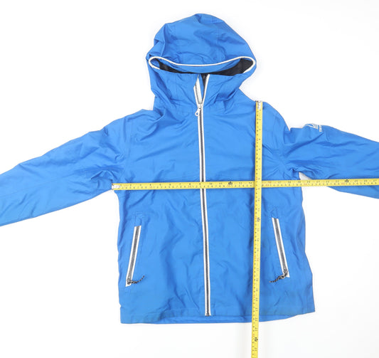Boys UK Size 14-15 Years Tribord Blue Rain Coat