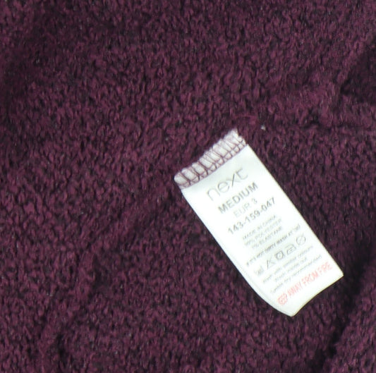Womens UK Size M NEXT Purple Basic Blouse