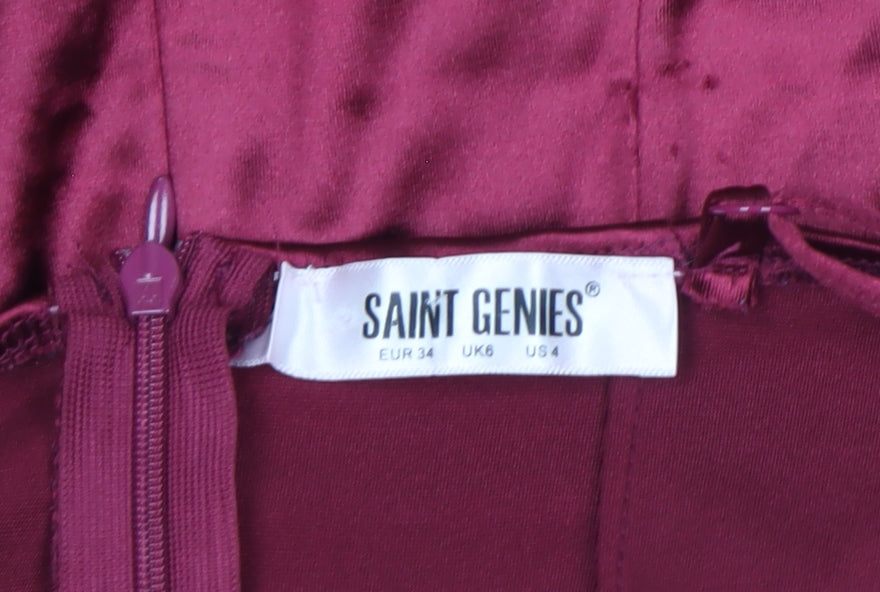 Womens UK Size 6 Saint Genies Bodycon Dress