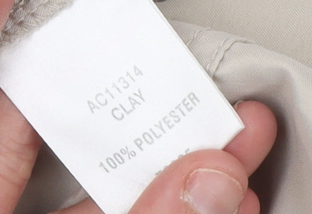 Cotton Traders Women’s Beige Size 14 Straight Cargo Trousers