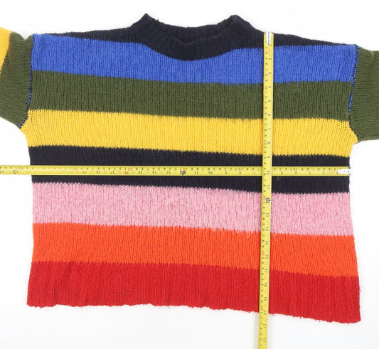 Womens UK Size XS BDG Multicoloured Pullover Jumper