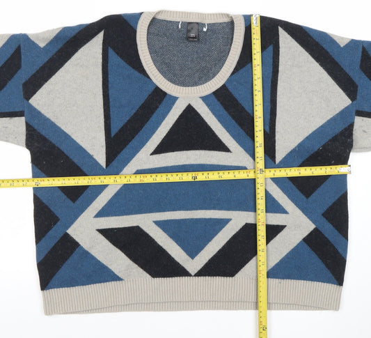 Womens UK Size M Nikita Blue Pullover Jumper