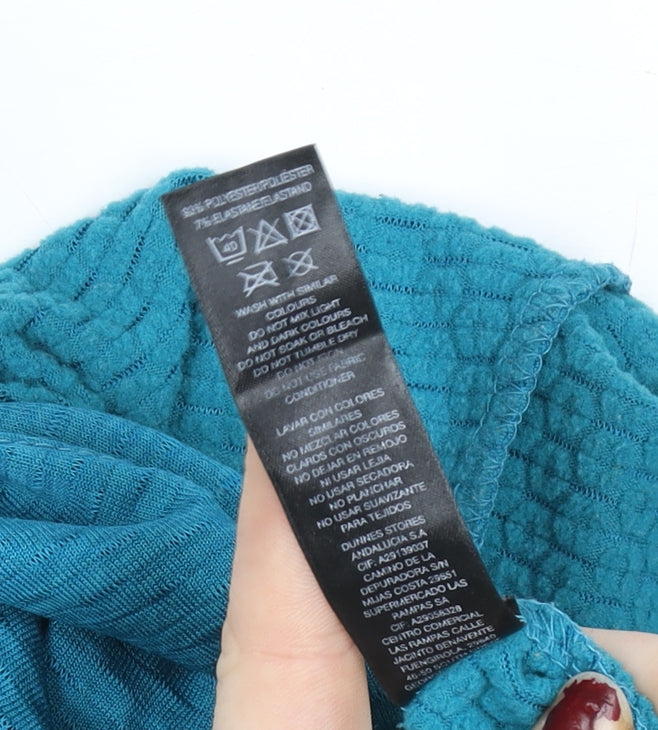 Womens UK Size 12 Dunnes Stores Blue Pullover Sweatshirt