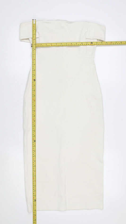 Womens UK Size 12 Zara Bodycon Dress