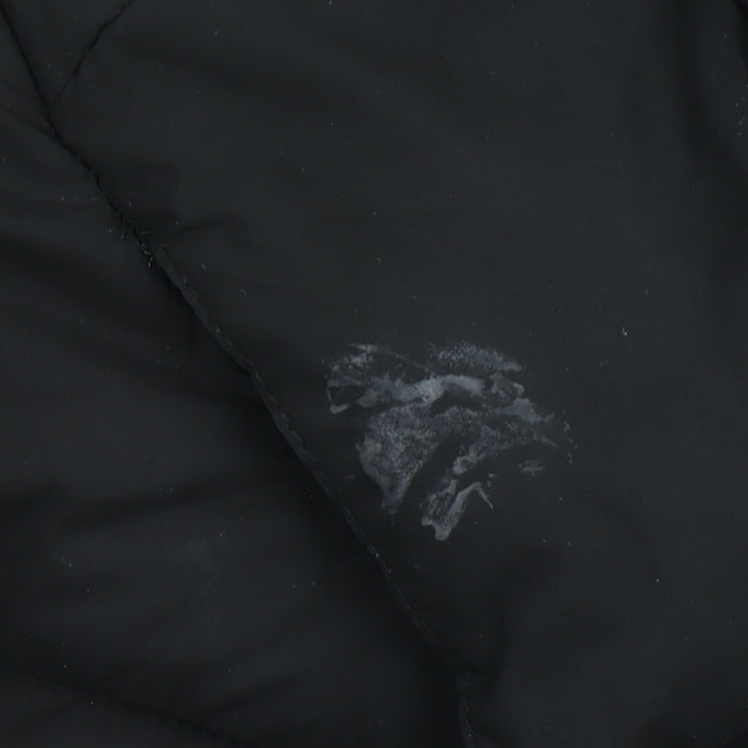 Womens UK Size 12 Pink Soda Sport Black Puffer Jacket