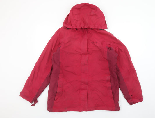 Womens UK Size 14 Regatta Red Rain Coat