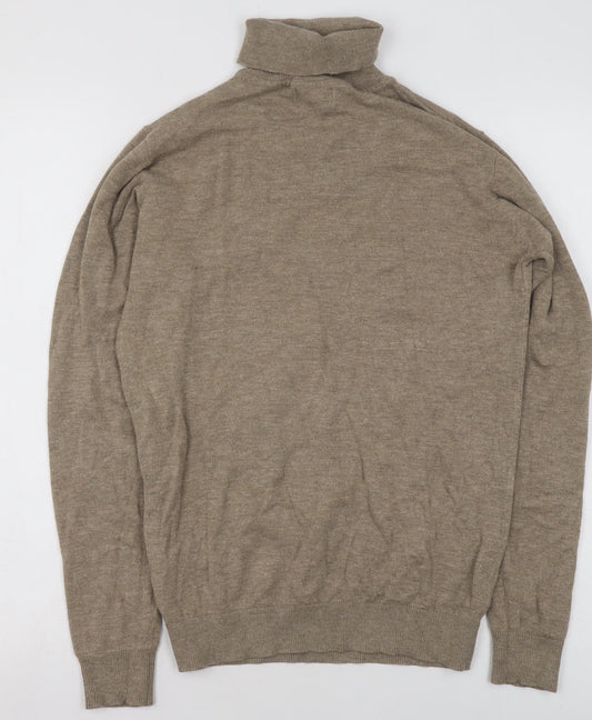 Womens UK Size XL OBJECT Beige Pullover Jumper
