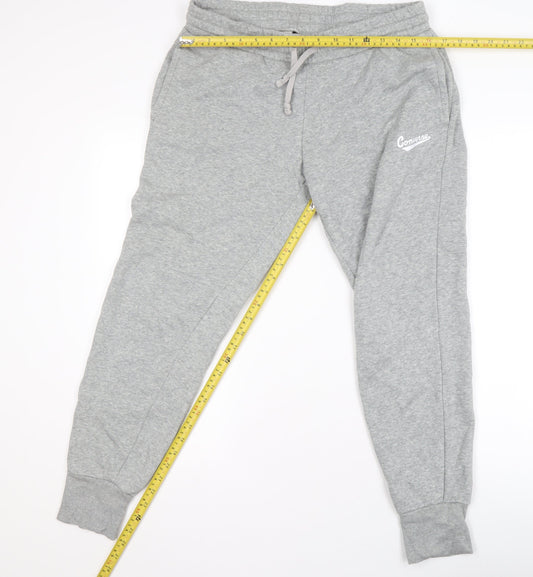 Boys UK Size L Converse Regular Fit Jogger Grey Trousers