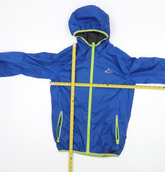 Boys UK Size 11-12 Years Portwest Blue Windbreaker Coat