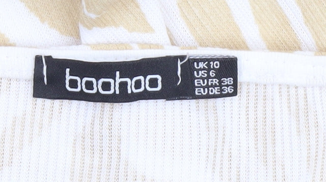 Womens UK Size 10 Boohoo Bodycon Dress