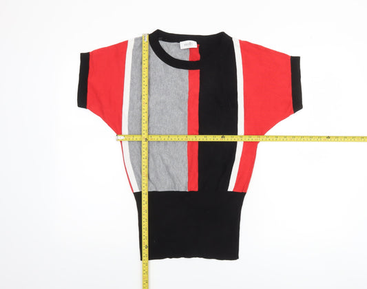 Womens UK Size S Wallis Multicoloured Pullover Jumper
