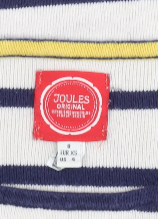 Joules Women’s Multicoloured Striped Tunic Jumper Size 8