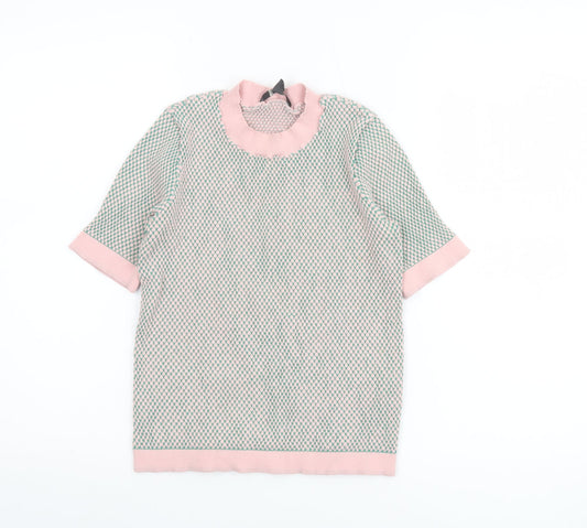 Womens UK Size XS Esprit Pink Basic T-Shirt