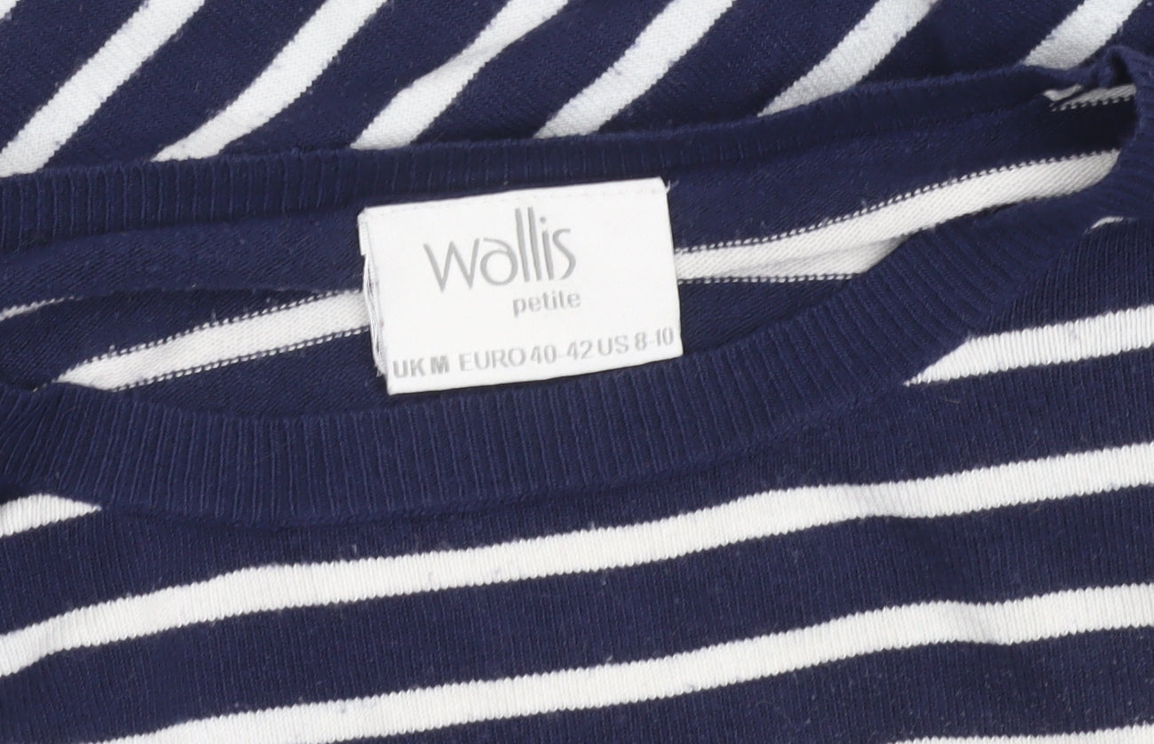 Womens UK Size M Wallis Blue Pullover Jumper