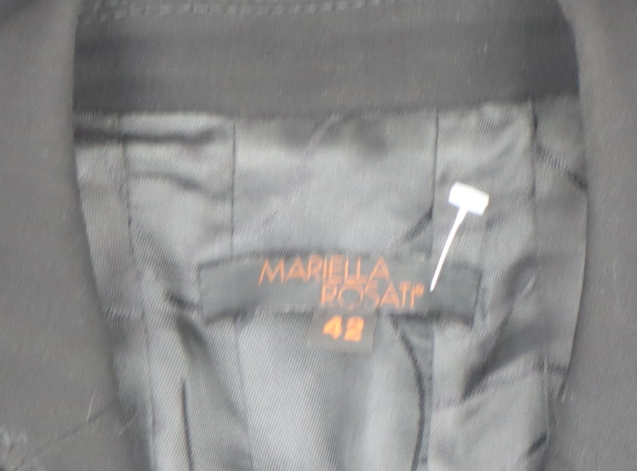 Womens UK Size 14 Mariella Rosati Regular Black Blazer