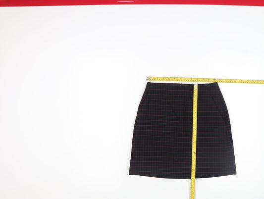 Womens UK Size 10 Uniqlo Straight & Pencil Twill Skirt