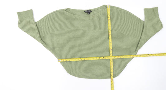 Womens UK Size M Olsen Green Pullover Jumper