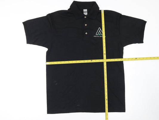 Mens UK Size M Gildan Cotton Blend Polo Shirt