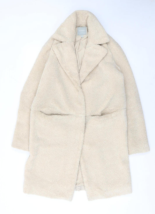 Womens UK Size 6 NEXT Beige Overcoat