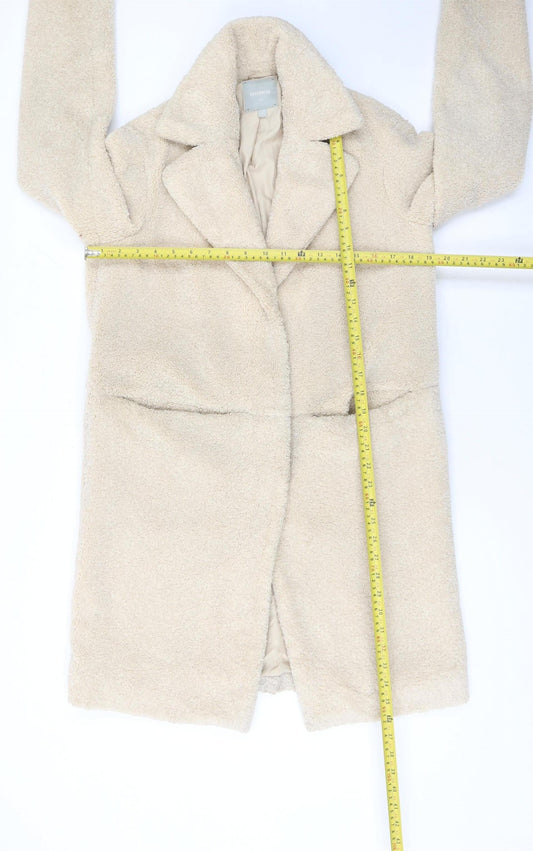 Womens UK Size 6 NEXT Beige Overcoat