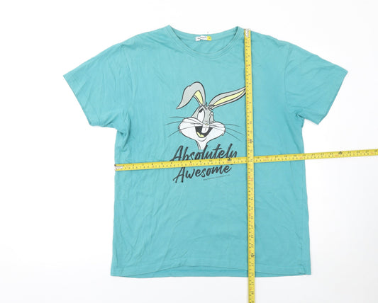Womens UK Size XL Bewakoof Blue Basic T-Shirt