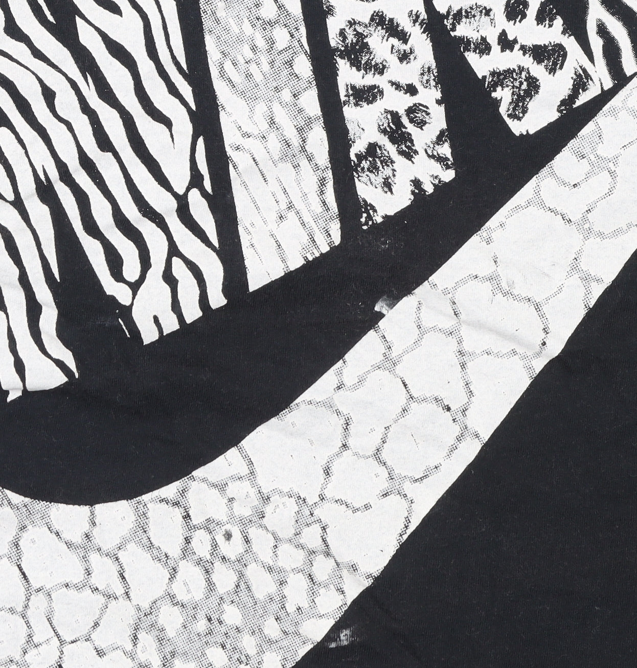 Nike Women's Black Animal Print Racerback Tank Top Size M